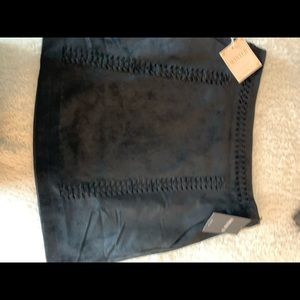 Suede Skirt